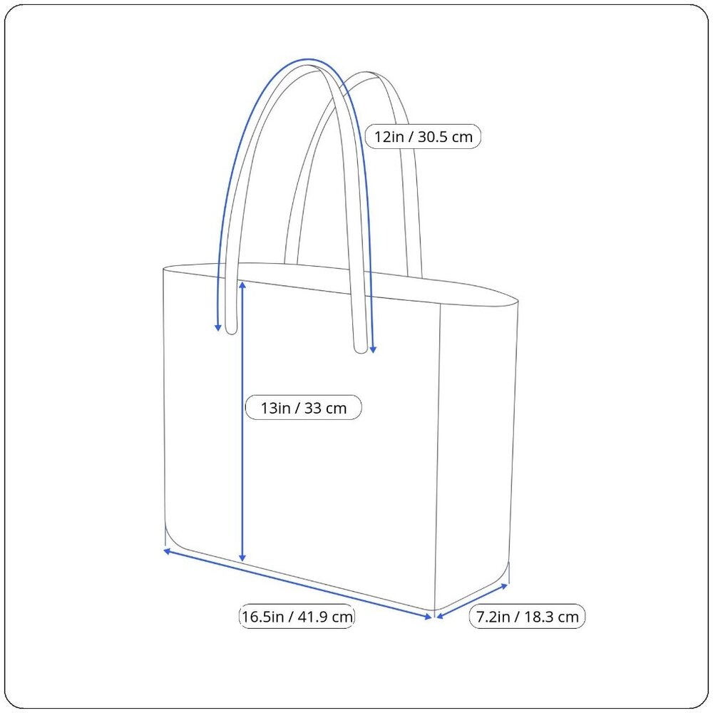 Coach Women’s Black Leather With Brass Hardware Double Handle Tote Bag - Picture 13 of 13